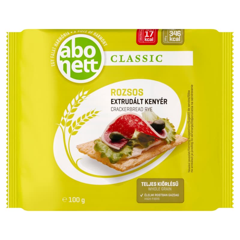 Abonett Classic Rozsos Extrudált Kenyér