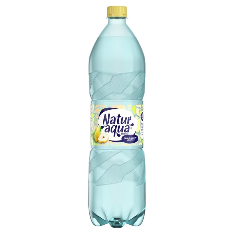 NaturAqua Emotion pear-lemongrass flavored carbonated soft drink