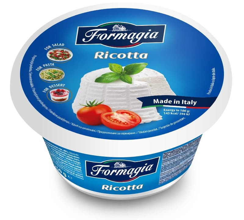 Formagia Ricotta nem érlelt savósajt