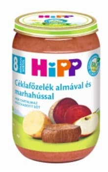 Hipp Beetroot soup with apples and beef