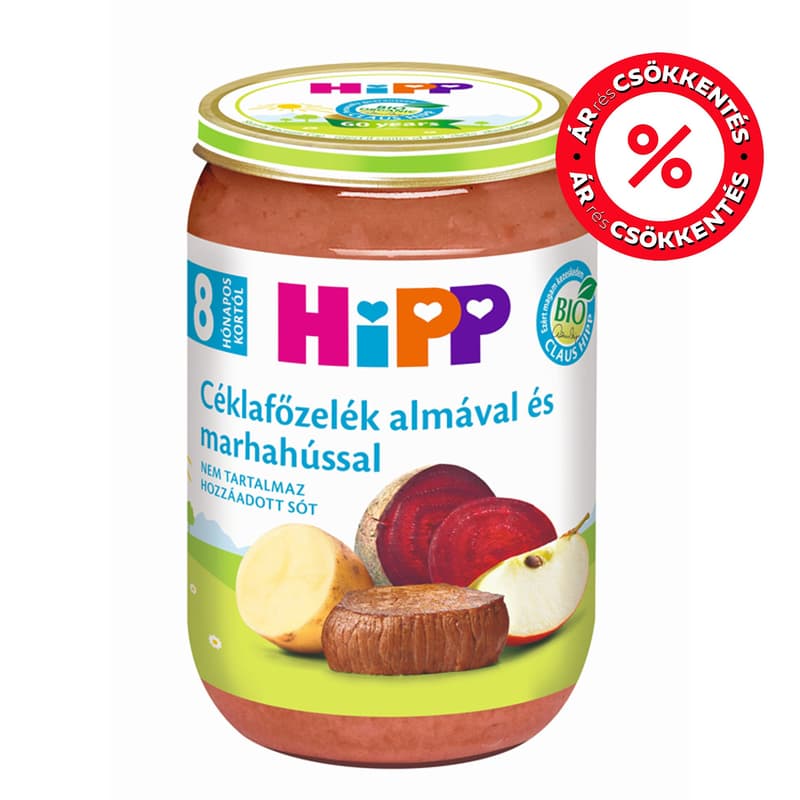 Hipp Beetroot soup with apples and beef