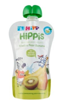 Hipp BIO HiPPiS Körte-Banán-Kiwi 6 hónapos kortól