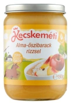 Kecskemét apple and peach with rice