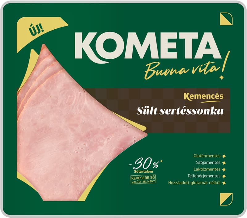 Kométa kemencés sült sertés sonka