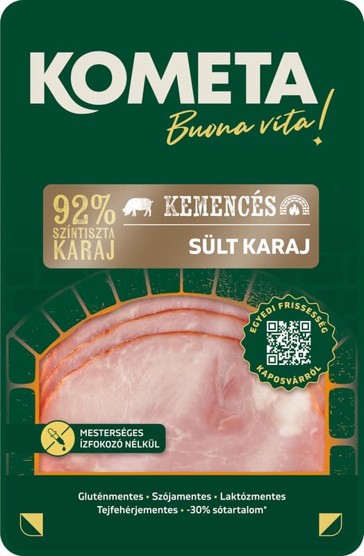 Kométa kemencés sült karaj