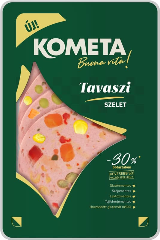 Kométa Tavaszi szelet, szeletelt