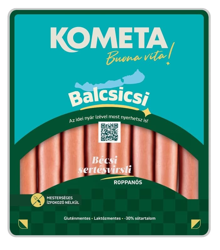 Kométa bécsi virsli, roppanós 2x200g