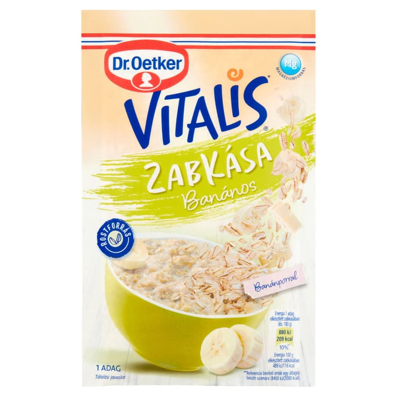 Dr. Oetker Vitalis Zabkása banános