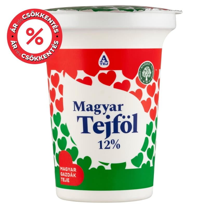 Magyar Tejföl 12% Semi-skimmed Sour Cream
