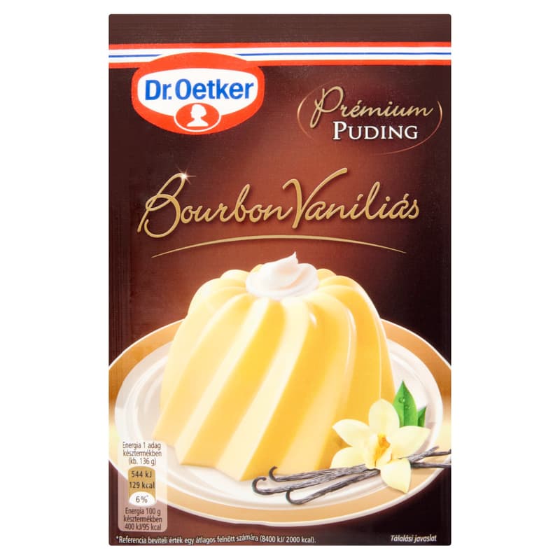 Dr. Oetker Prémium Puding bourbon vaníliás pudingpor