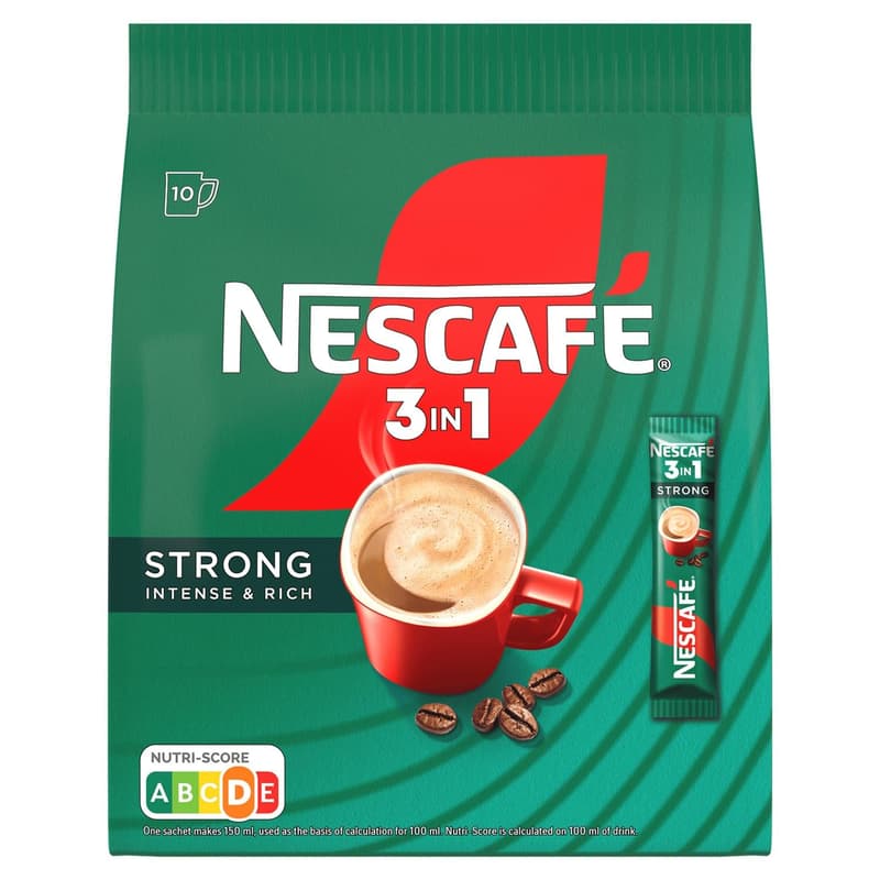 Nescafé 3in1 Strong instant kávé (10 adag)