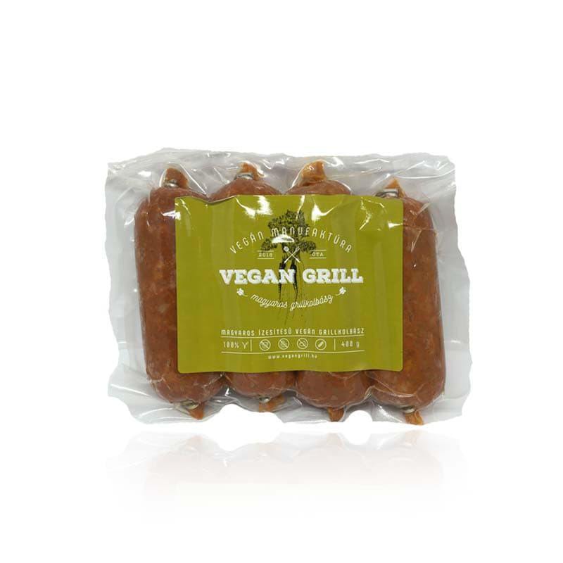 Vegán Grill Magyaros grill bászka