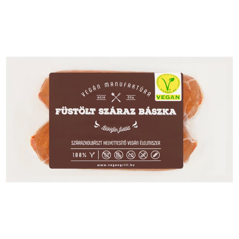Vegan Grill füstölt száraz bászka