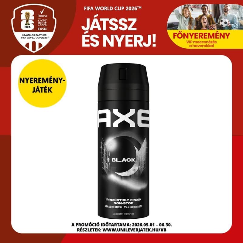 Ax Black deodorant