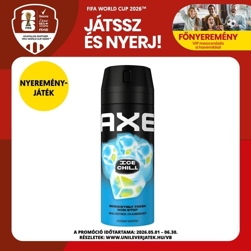 AX Ice Chill Frozen Mint & Lemon Deodorant