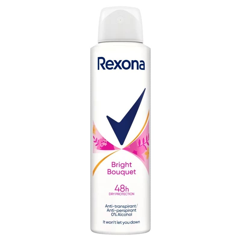 Rexona Bright Bouquet női izzadásgátló dezodor, 150 ml