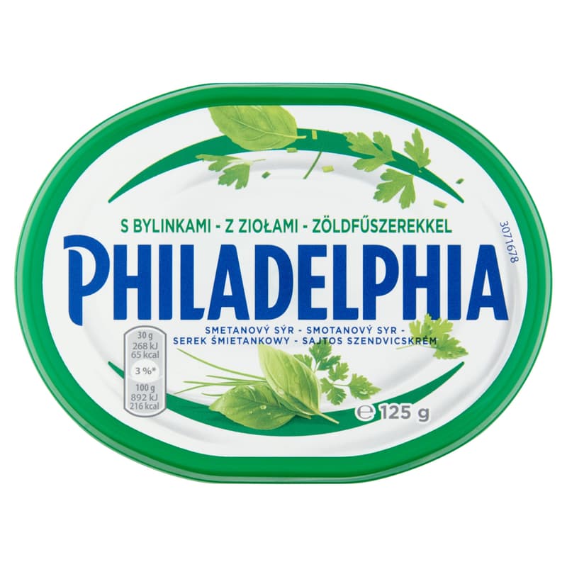 Philadelphia Sajtos szendvicskrém zöldfűszeres