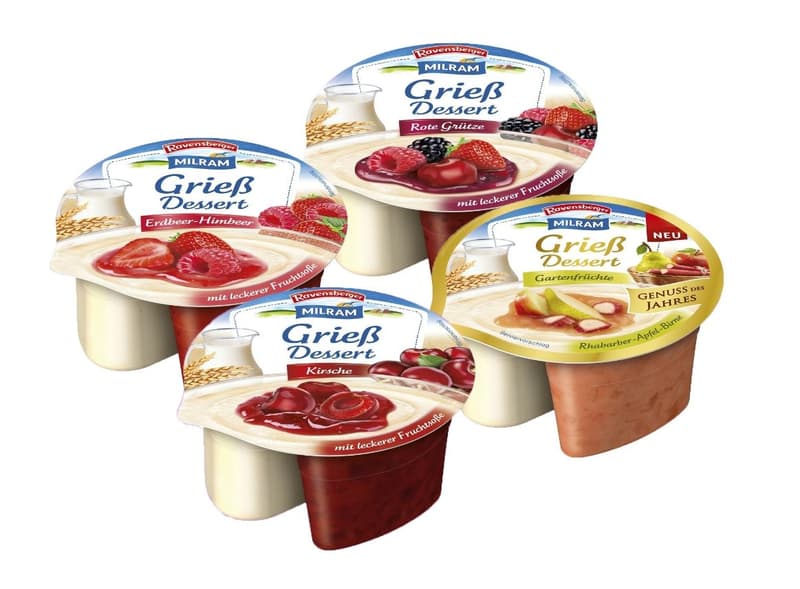 Milram Grits Pudding in Multiple Flavors