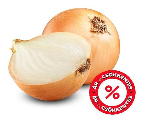 Vöröshagyma 2kg, csomagolt