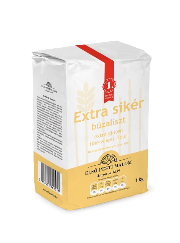 Első Pesti Malom - Extra sikér búzaliszt (minimum 30%-os sikértartalommal)