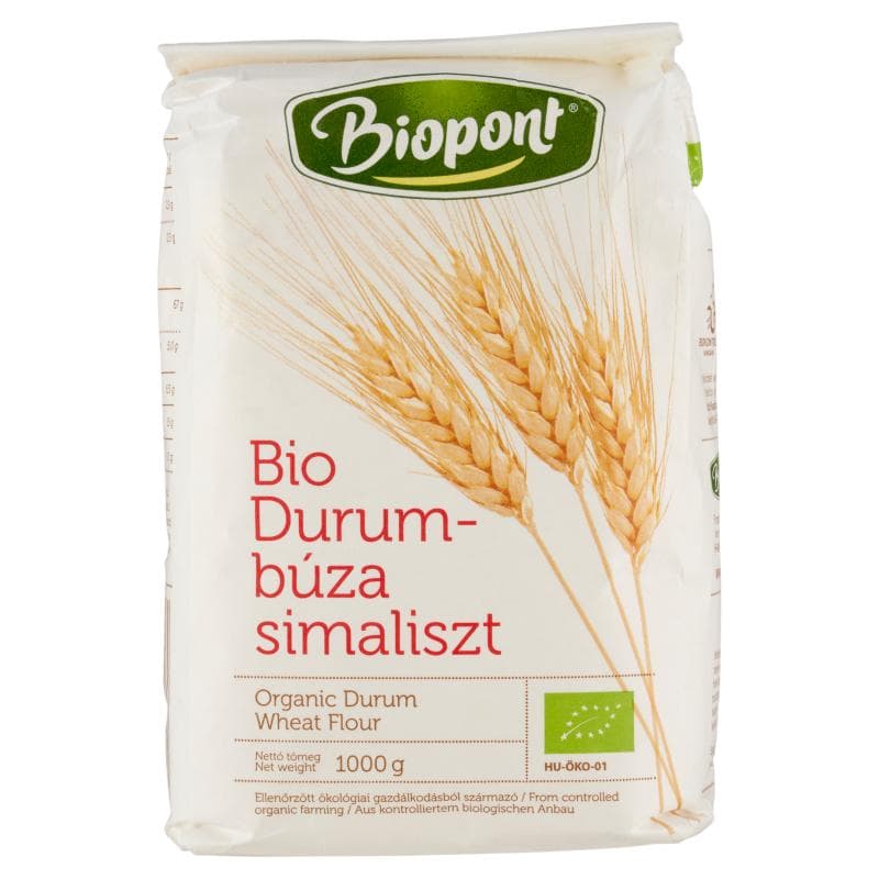 BIO durumbúzaliszt sima