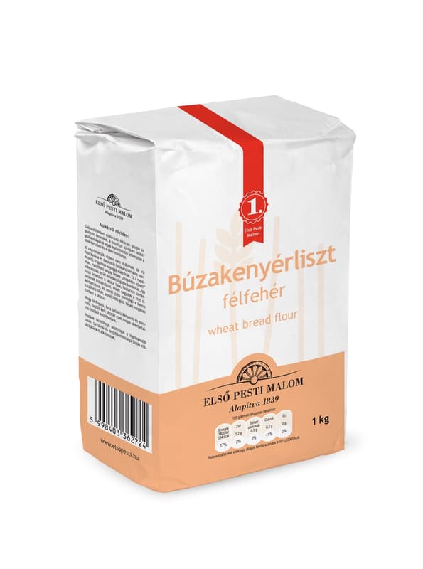 Első Pesti Malom - Félfehér búzakenyérliszt