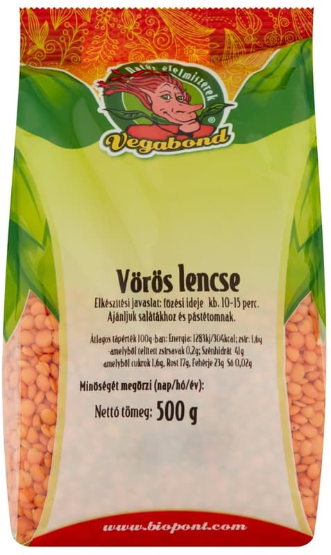 Vegabond vörös lencse