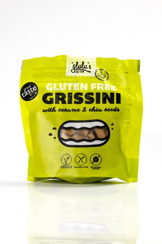Glulu's FreeFrom seed grissini