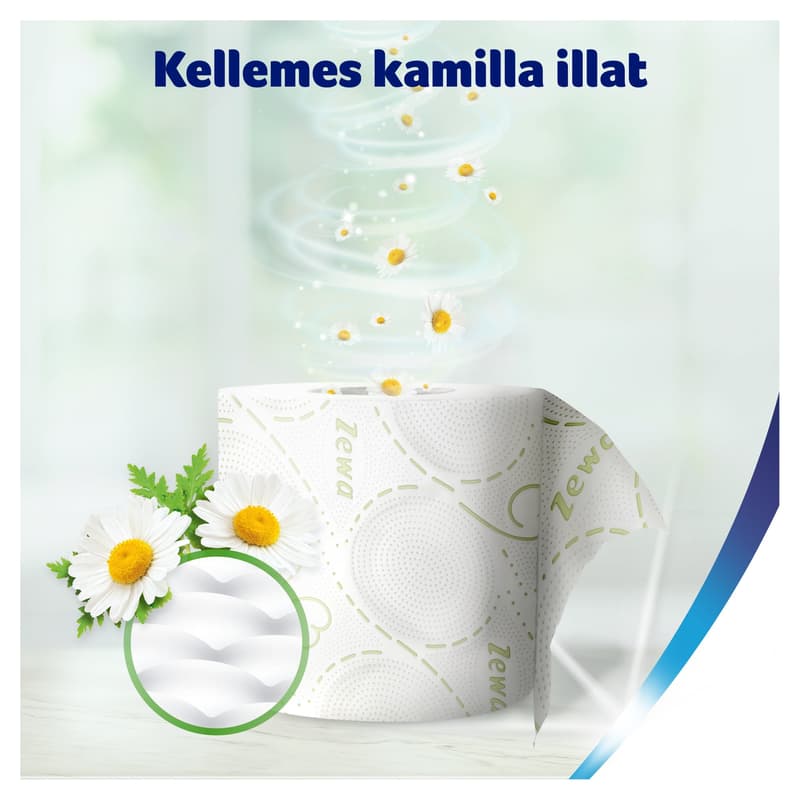 Zewa Deluxe Camomile Comfort 3 rétegű toalettpapír 16 tekercs