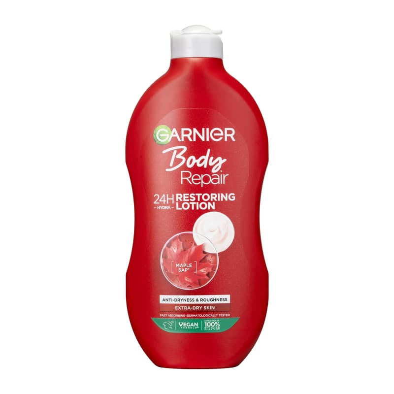 Garnier Body Repairing Care Bőrregeneráló testápoló tej extra száraz bőrre