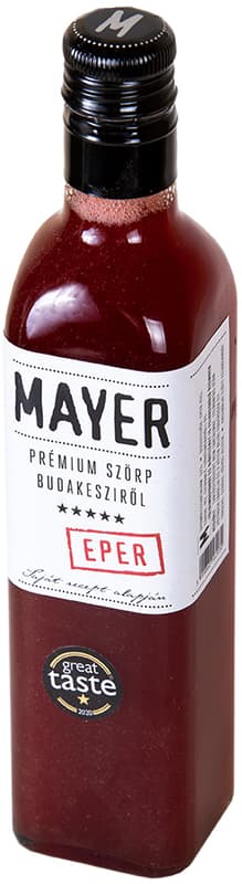 Mayer Strawberry Syrup (fibrous)