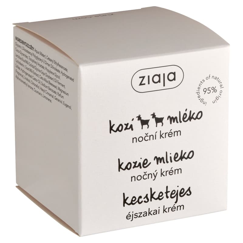ZIAJA Goat's milk night cream