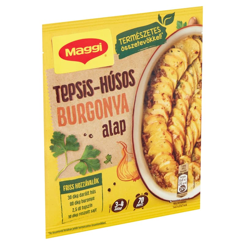 Maggi Tepsis-húsos burgonya alap