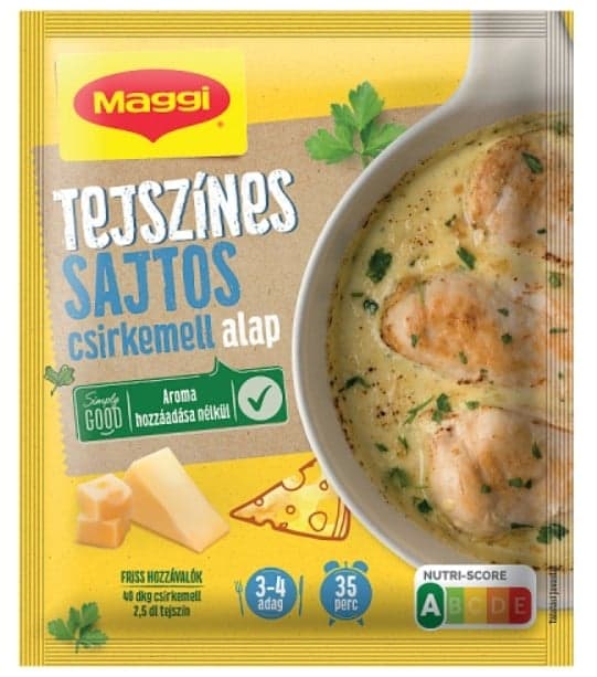 Maggi Tejszínes sajtos csirkemell alap