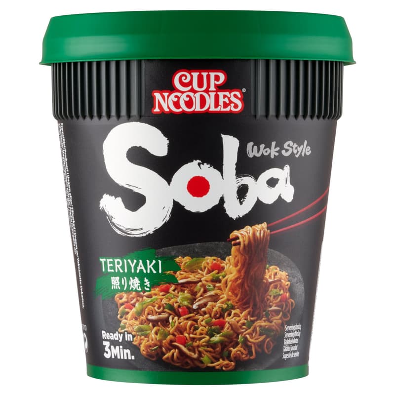 Nissin Soba Teriyaki szószos tészta