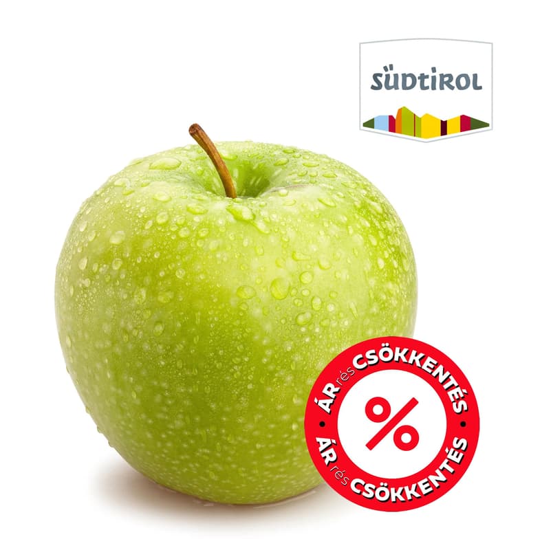 Granny Smith alma (70-75 mm-es átmérő), lédig
