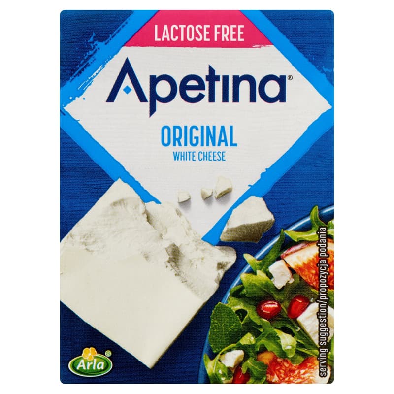 Arla Apetina Sólében érlelt félzsíros, lágy laktózmentes sajt