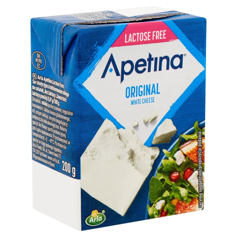 Arla Apetina Sólében érlelt félzsíros, lágy laktózmentes sajt