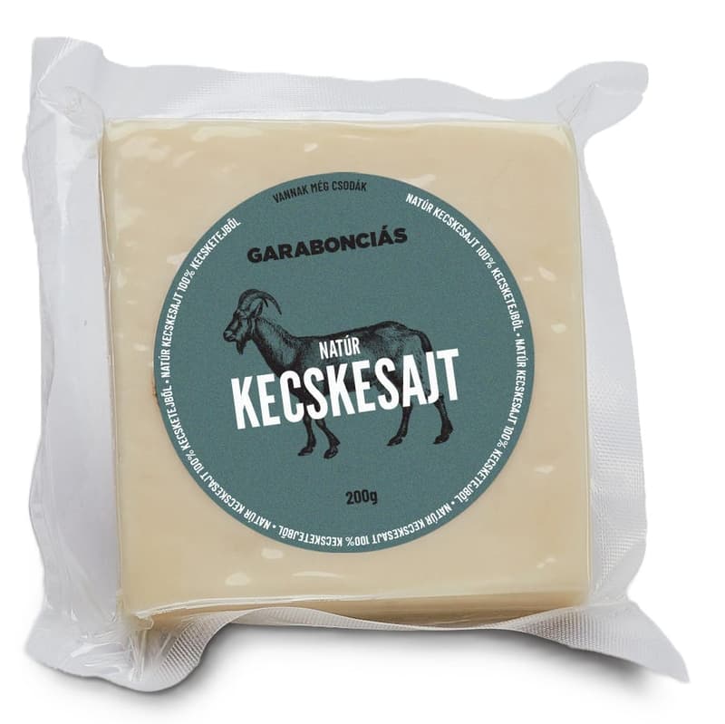 Goat cheese naturally matured