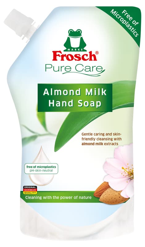 Frosch Folyékony szappan utántöltő Almond Milk
