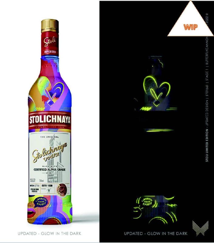 Stoli® Liberate your Spirit limitált kiadású vodka 40%