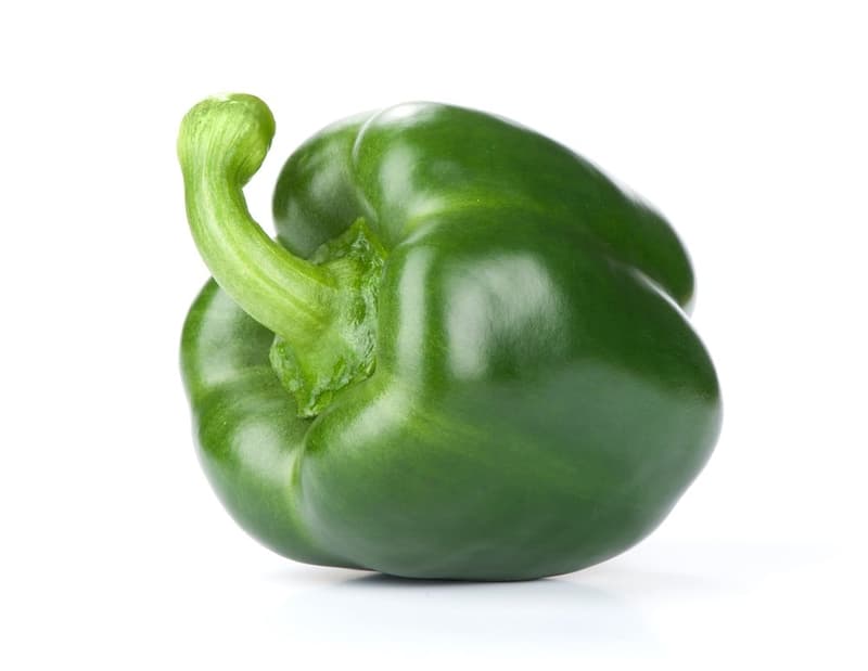 Kaliforniai paprika zöld, lédig