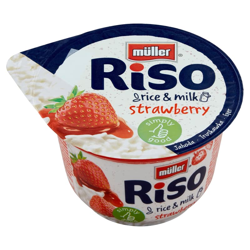 Müller Riso Rice Milk Dessert - Strawberry