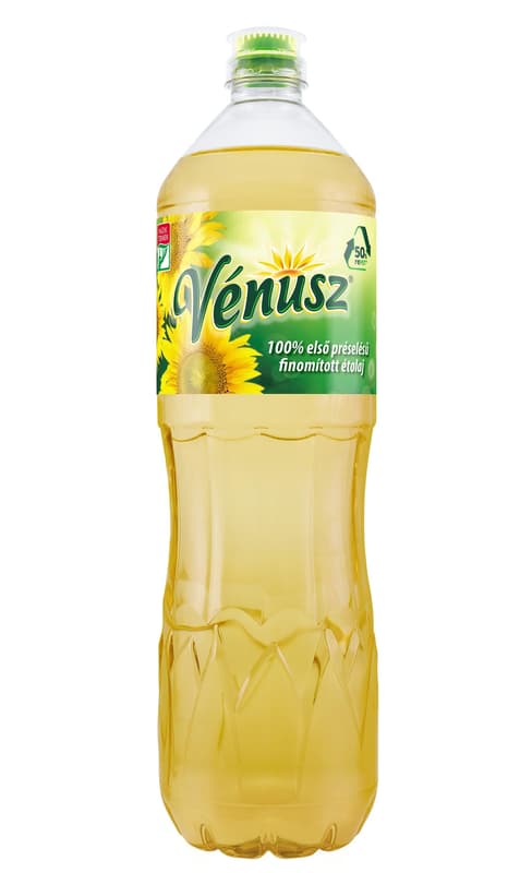 Venus first pressed, refined sunflower cooking oil
