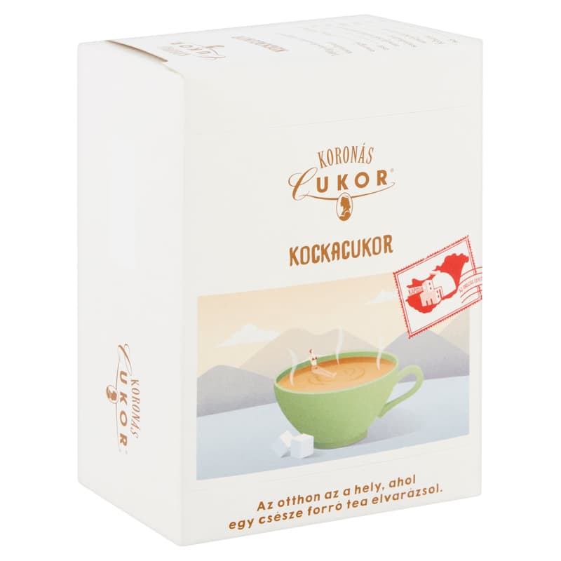 Koronás Cukor kockacukor