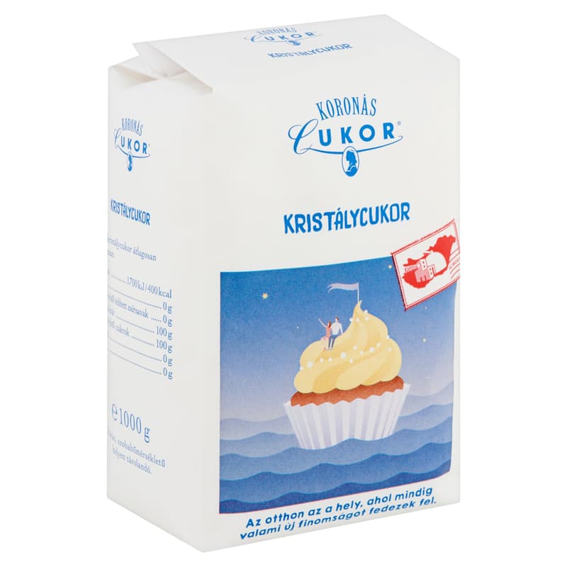 Koronás Cukor kristálycukor