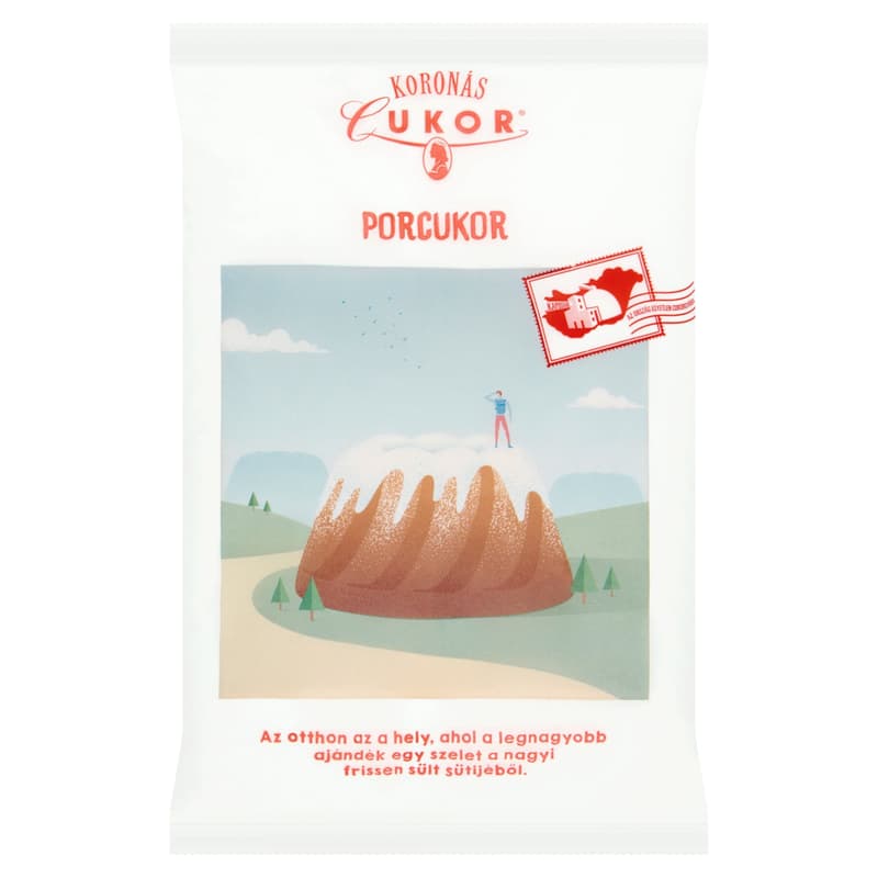 Koronás Cukor zacskós porcukor