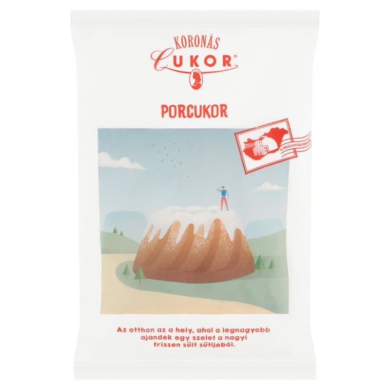 Koronás Cukor zacskós porcukor
