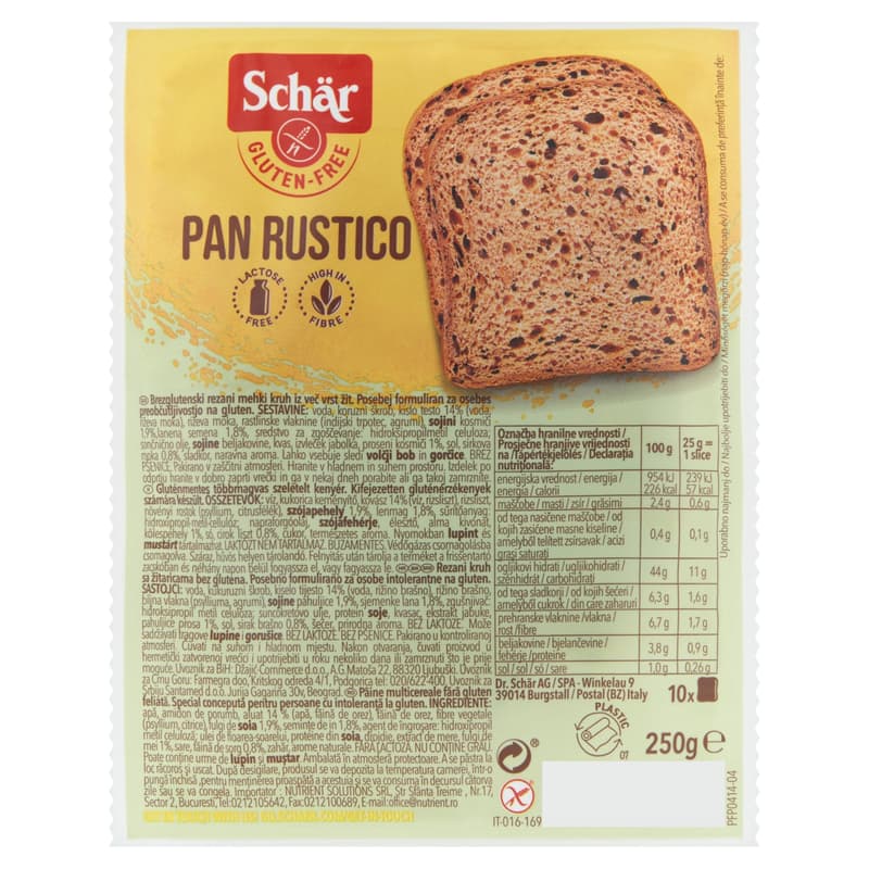 Schär Gluten-free Multi-seed Sliced Bread