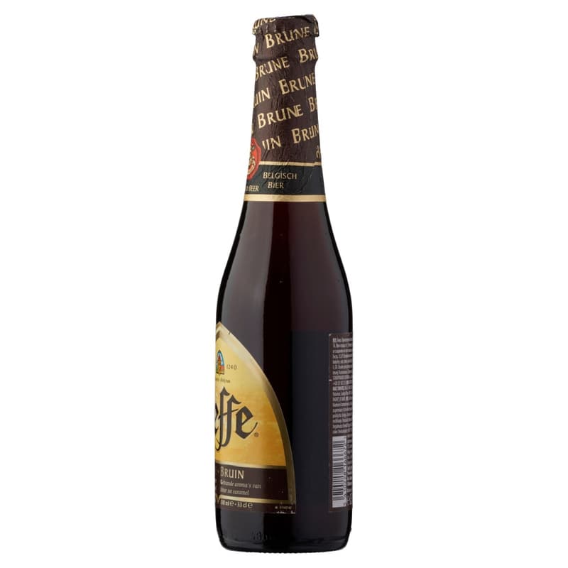 Leffe original Belgian abbey brown beer specialty 6.5%